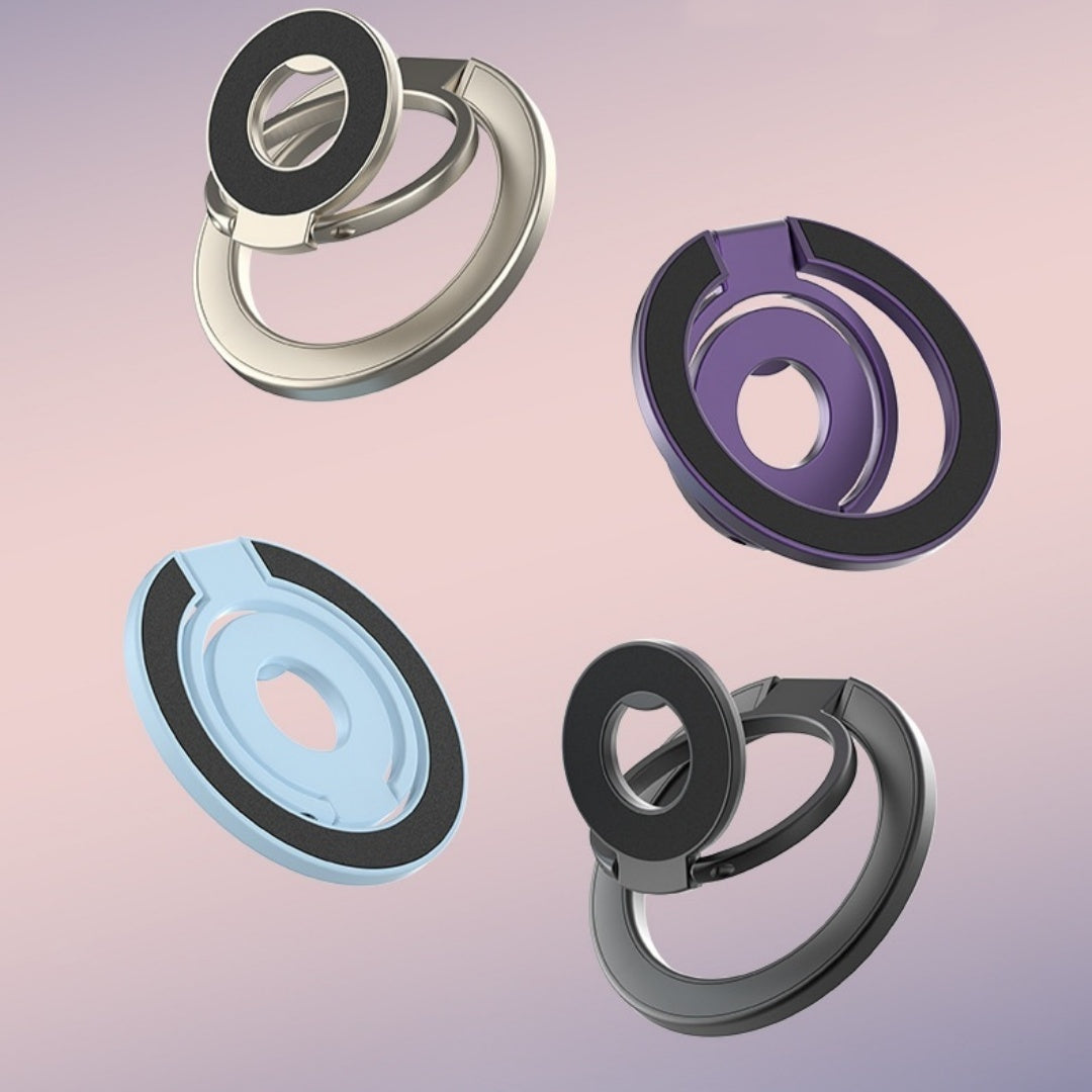 Magnetic Dual-Ring Phone Holder