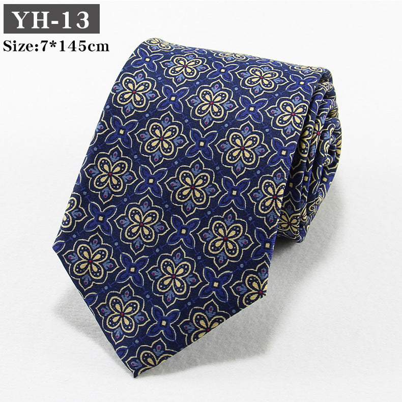 Style coréen Retro Hong Kong style Floral Casual Tie