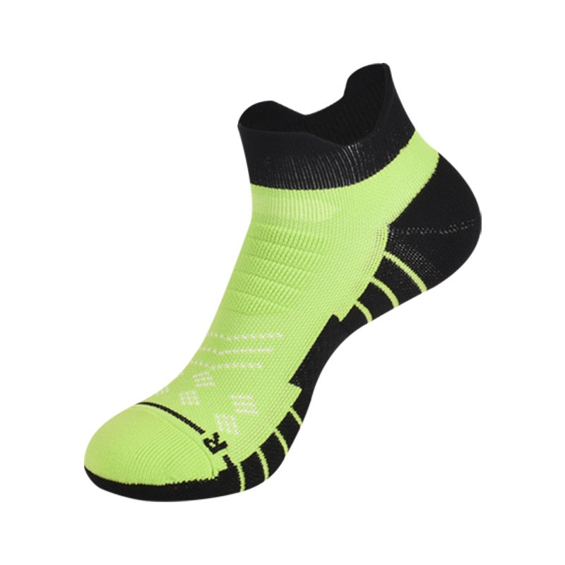 Hommes Été Chaussettes antibactériennes absorbantes antidérapantes à faible compression