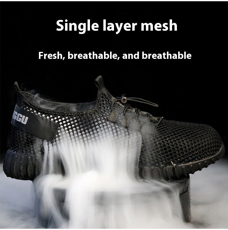Chaussures anti-smashing et protection contre la perforation sont respirantes