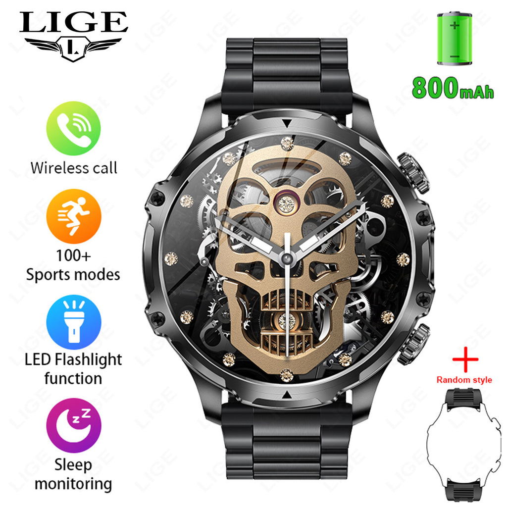 Montre intelligente AK75 avec appel Bluetooth