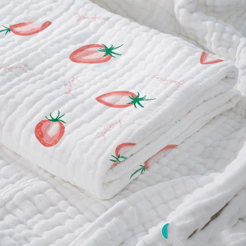 Baby Cotton Super doux absorbant Serviette de bain de gaze