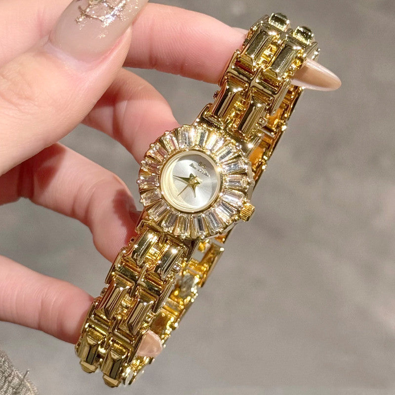 Montre haut de gamme Niche de luxe avec un diamant éblouissant et sophiste