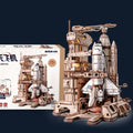 London Bus Wooden 3D Puzzle Model Kit