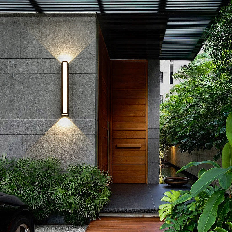 Moderne simple étanche Cour Cour Aisle porte Balcon lampe murale extérieure