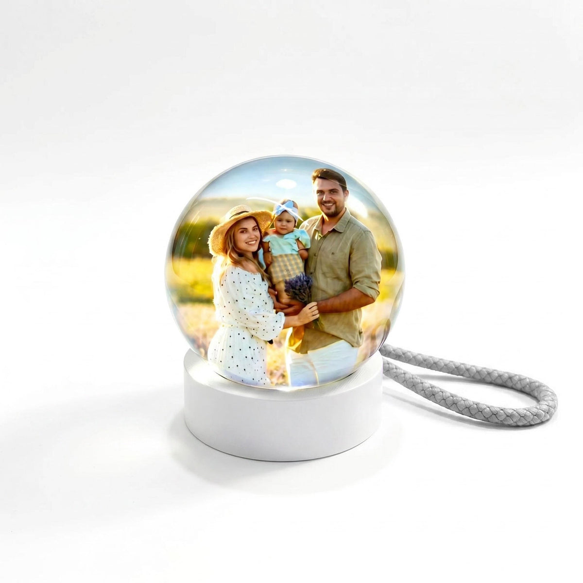 Balle électronique magique boule de cristal Cheering Balluploadez vos propres images gratuitement