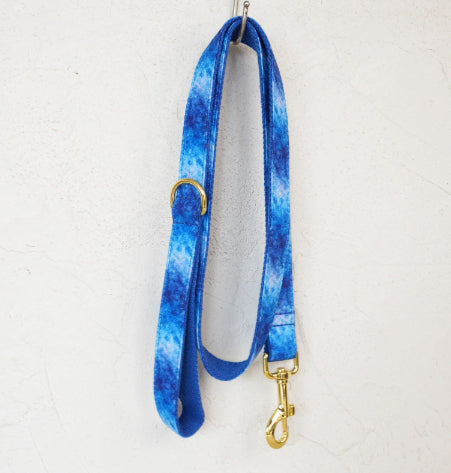 Bleu Agate collier de chien Pet Supplies Export Jeu de laisses Boucle d'or