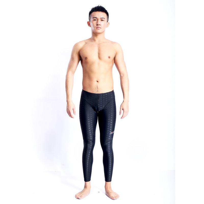 Compétition Professionnel Long Séchage rapide Réduction de Drag Longs Trunks de natation
