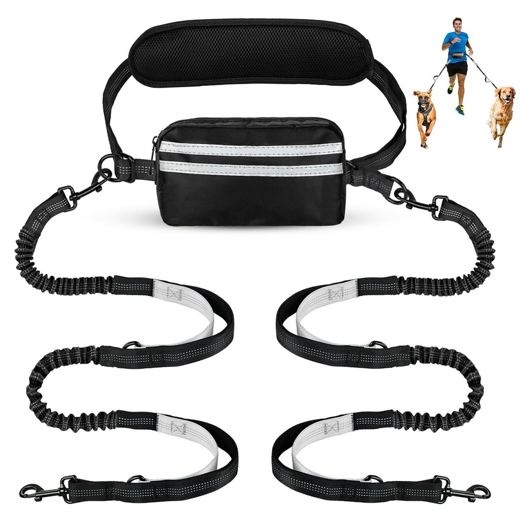 Produit avec Sachet de Waist Running Leash Amazon Pet Leash Sports Running Leash