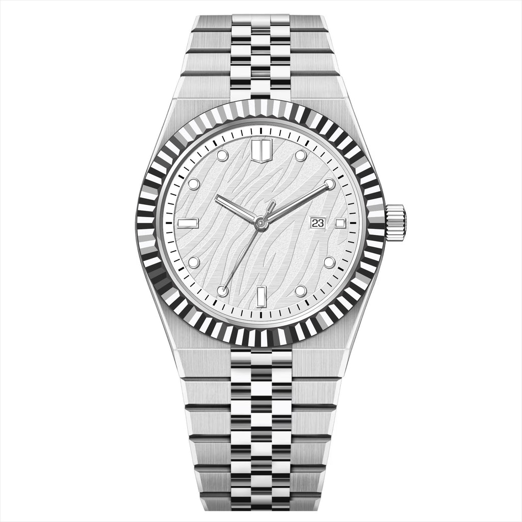 Montre Quartz pour hommes en acier haut de gamme