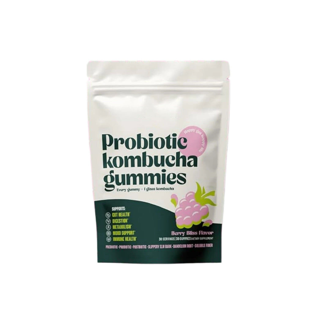 Gommies Kombucha prébiotiques et probiotiques