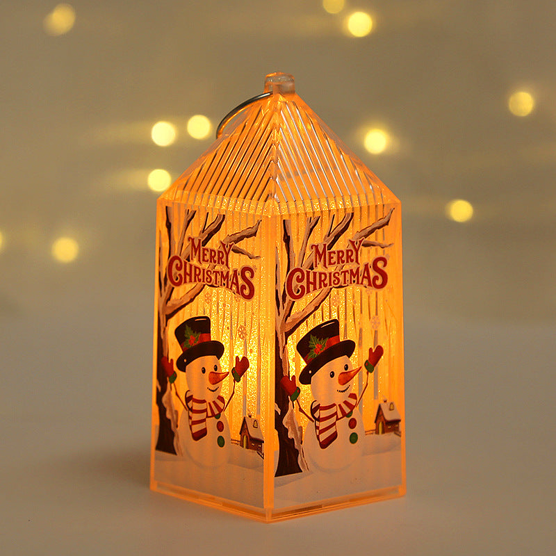 Décorations de Noël Cadeaux de la veille de Noël pour enfants Portable Nightlight Ornaments Shop Wi