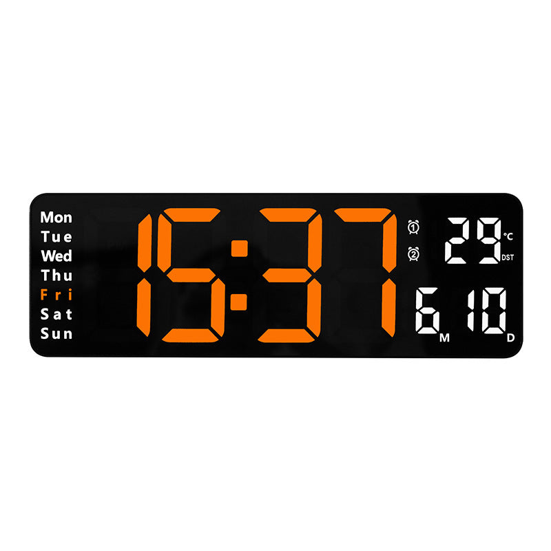 13 pouces simple assis et pendu double usage horloge salon grande police