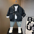 Veste de baseball mode style occidental pour garçons