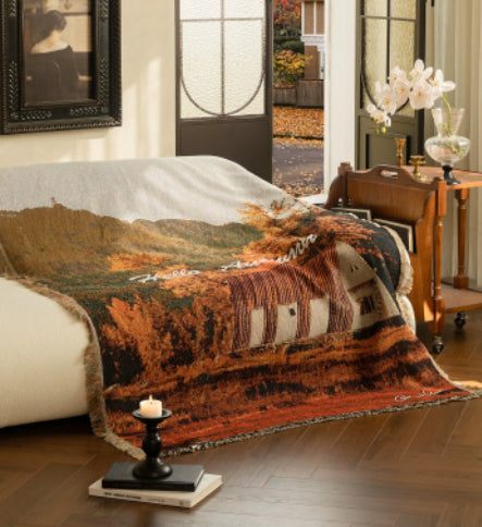 Revêtement de canapé de style rétro Coussin de canapé haut de gamme léger salon