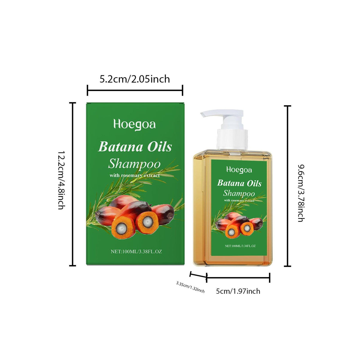 HOEGOA Shampooing capillaire Batana