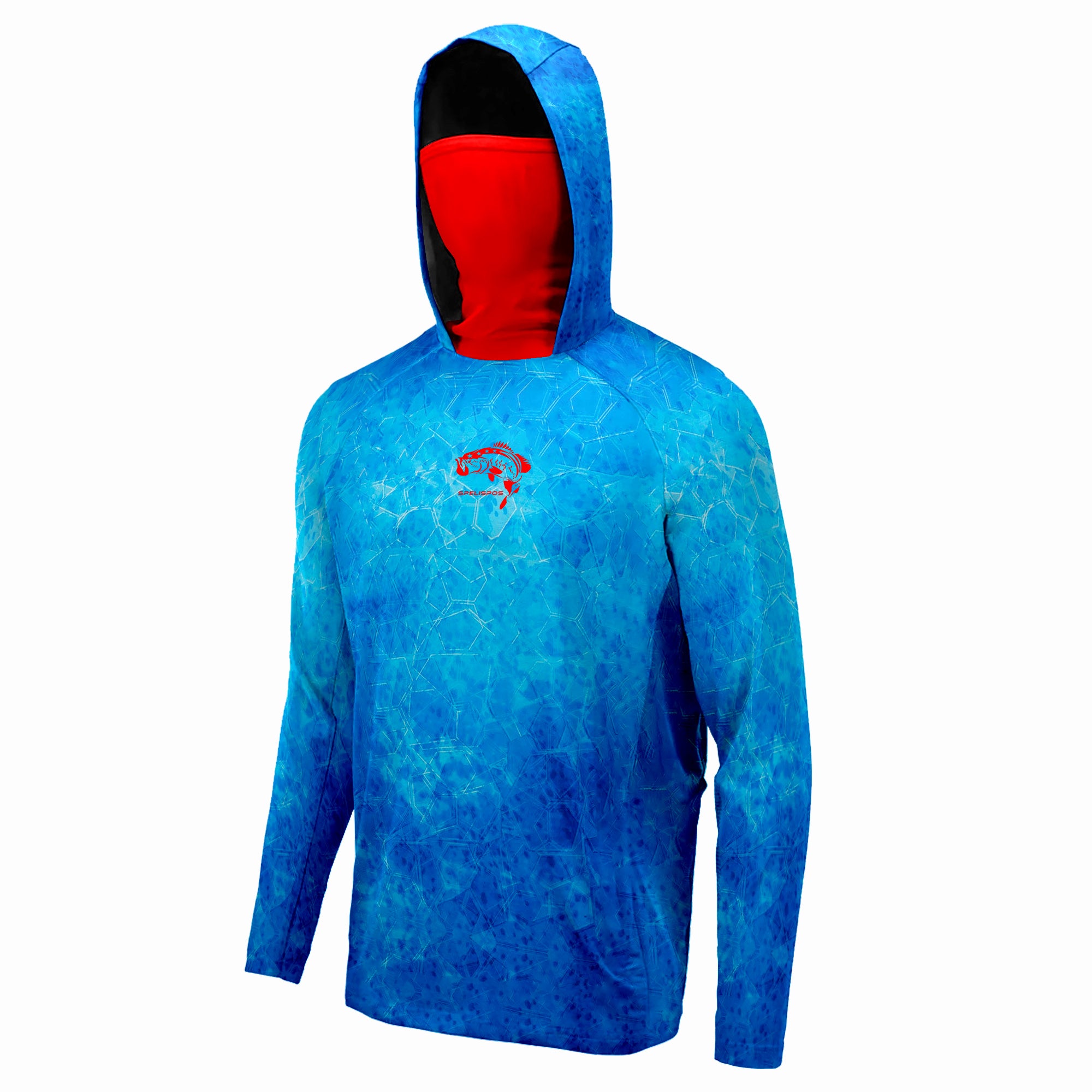 Pêche Hoodie voile chemise Surf couverture visage cou été hommes longue manches chasse Jersey