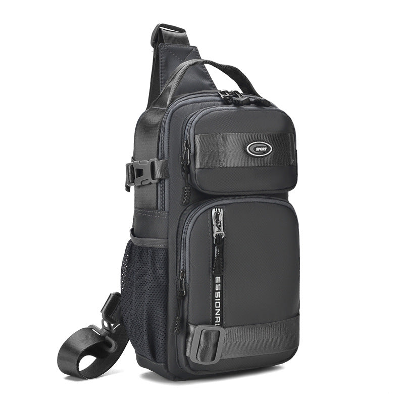 Sac de poitrine multifonctionnel pour hommes Nylon Léger