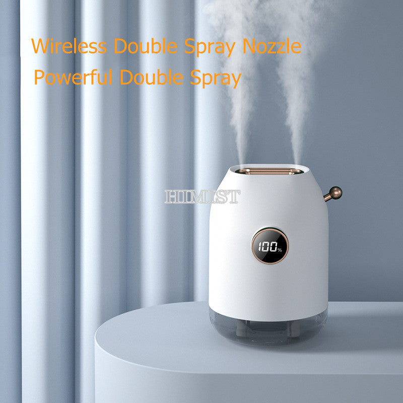 Double Buse Large Fog Volume Humidifier Home Office Mute Atomizer