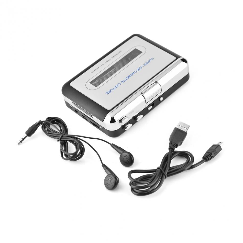 Usb Cassette Capture Usb Lecteur de cassette USB Tape Drive USB Tape Recorder Convertir MP3