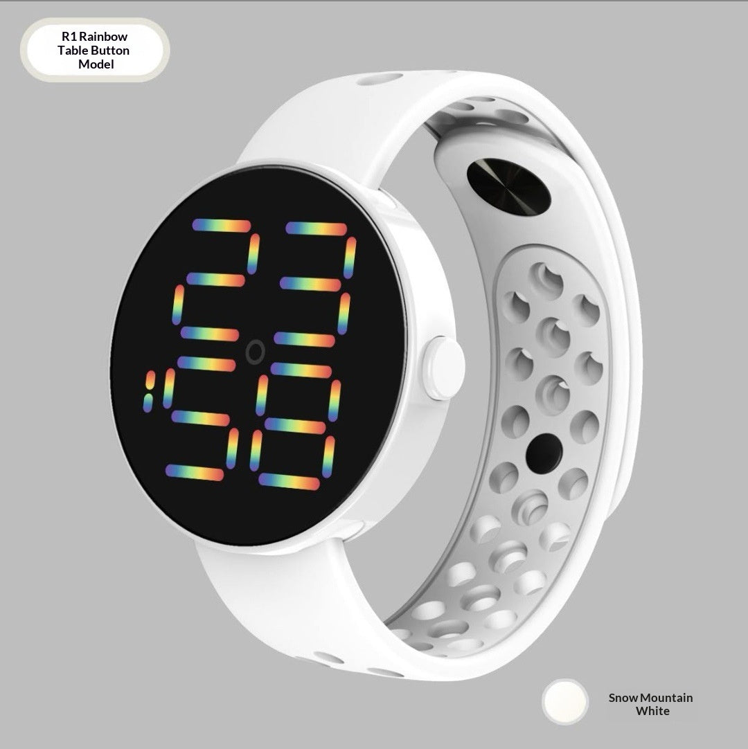 Mode Digital Sports Montre électronique LED