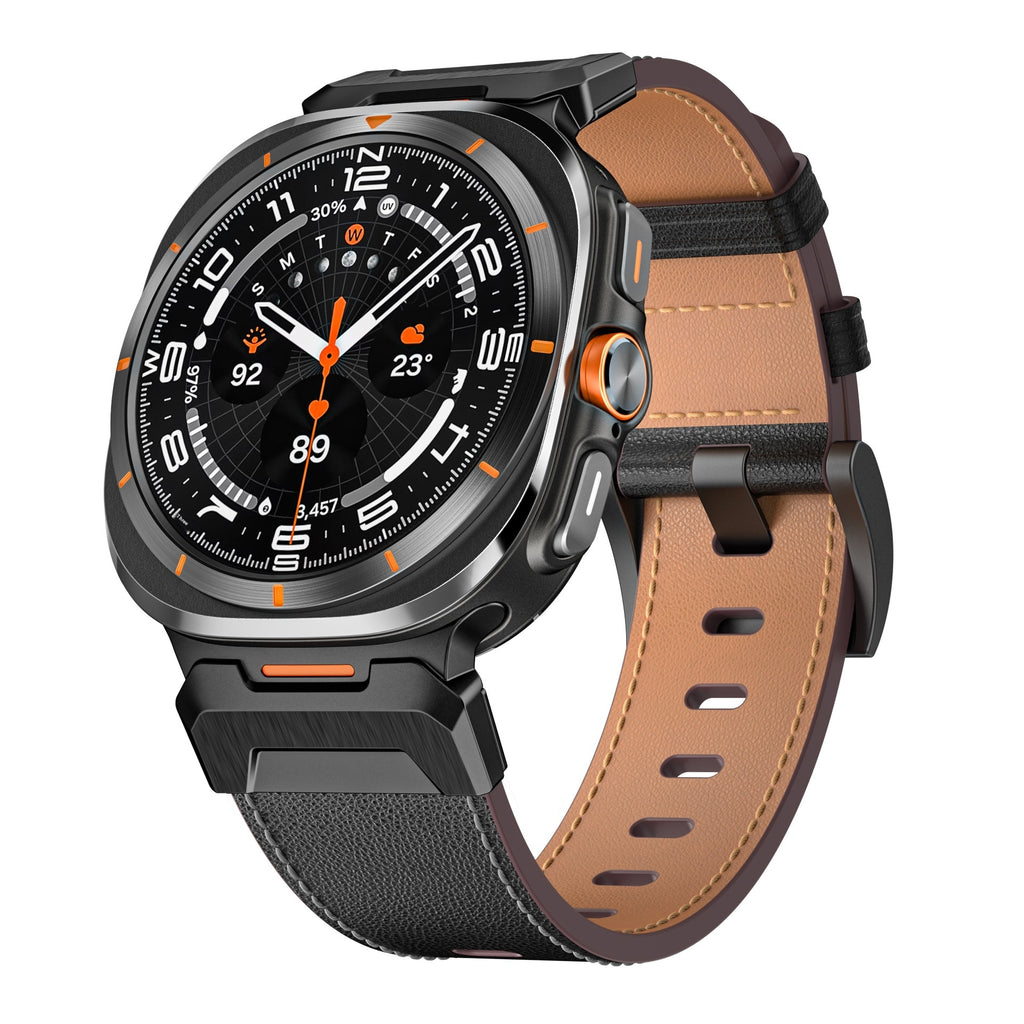 Montre applicable 7Ultra Crazy Horse modèle Bracelet en cuir