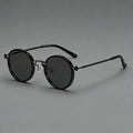 Lunettes de soleil anti-ultraviolets métalliques pour la conduite