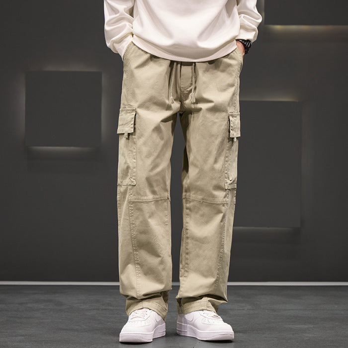 En automne et en hiver, les pantalons de fret surdimensionnés