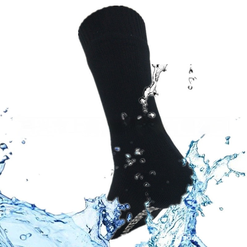 Chaussettes imperméables respirantes absorbant l'humidité des hommes