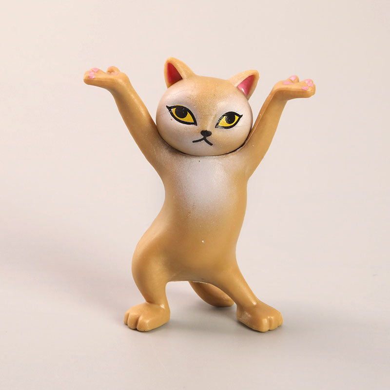 Deuxième génération 5 modèles de figurines de chat dansant