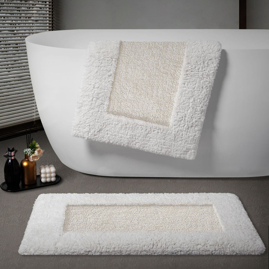 Tapis de porte en coton lavable à la machine pour usage domestique