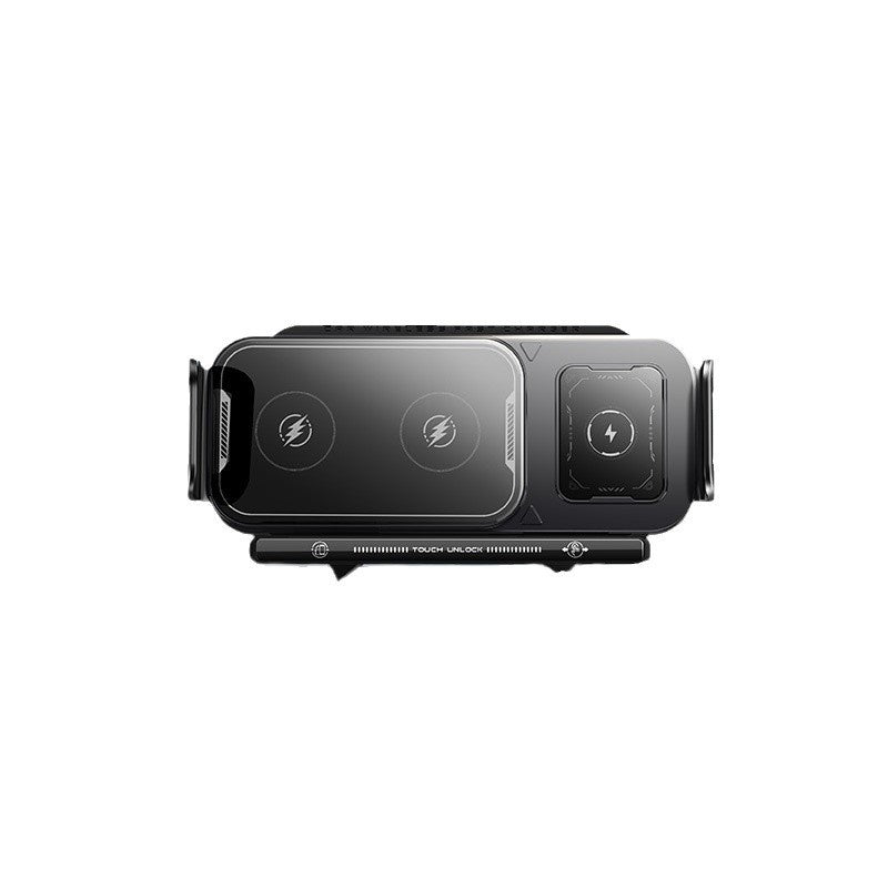 Foldable Mobile Phone Screen Charger Wireless Car Holder