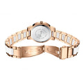 Femmes Montre élégant Oval Diamond incrusté Imperméable Quartz Montre avec une lumière Di
