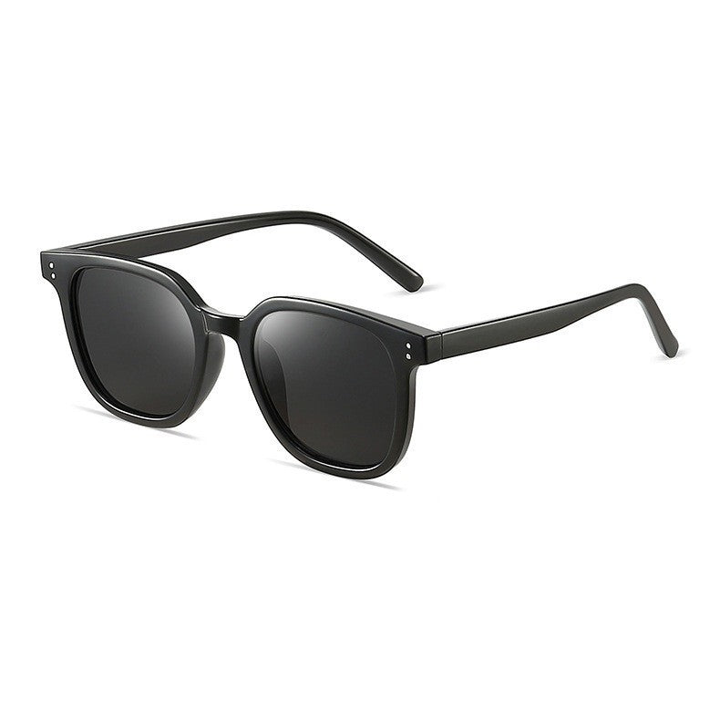 Lunettes de soleil carrées simples à cadre rigide