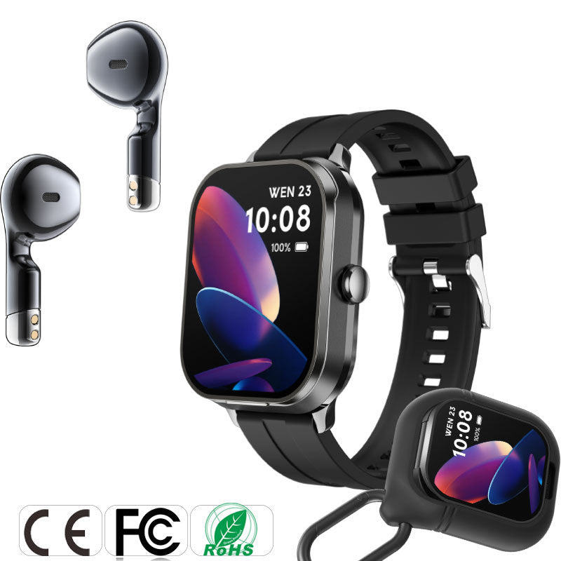 D8pro Smart Watch Casque Tws Deux-en-un Surveillance de la santé