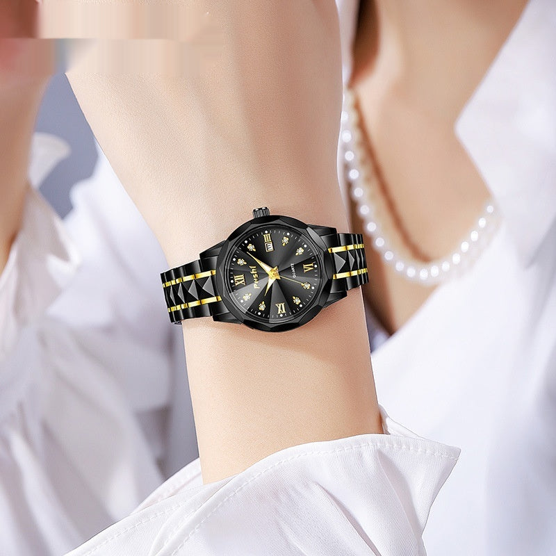 Montre Quartz miniature légère et luxueuse