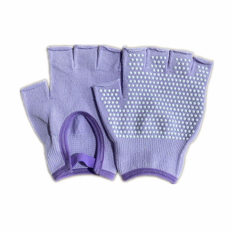 Gants antidérapants de yoga aérien en coton respirant