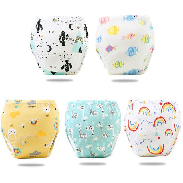 Pantalons d'entraînement de couches de bébé écologiques pour enfants réutilisables