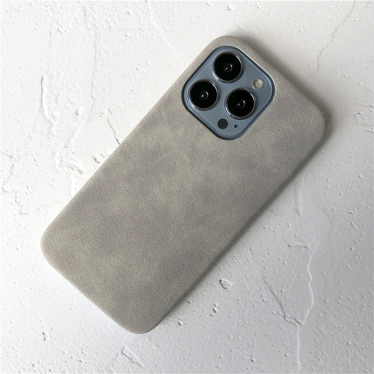 Étui de téléphone en cuir avec anti-dérapant ultra-mince et anti-dérapant