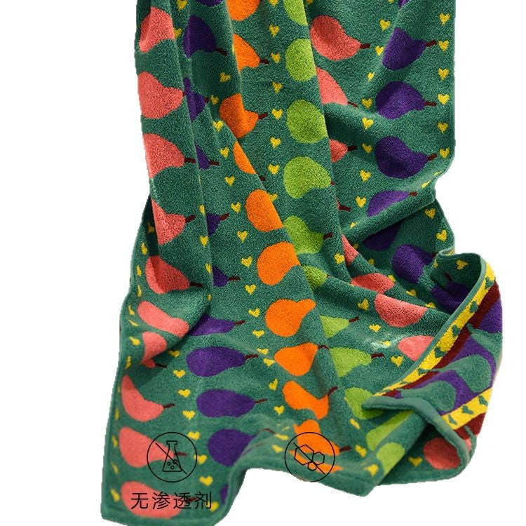 Bath Wrap Soft Absorbant Serviette de bain en coton pur