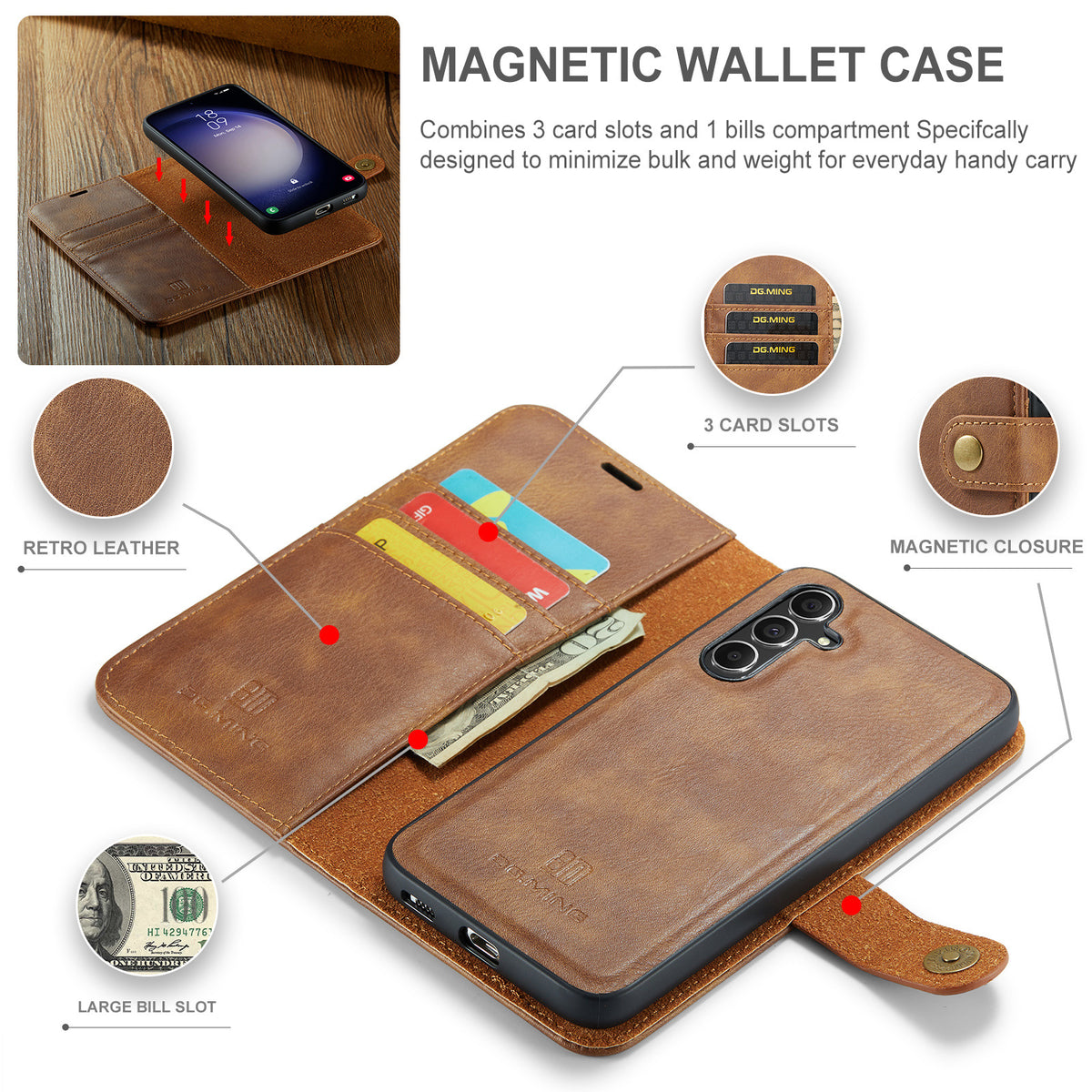 Etui de protection pour téléphone portable résistant aux chocs