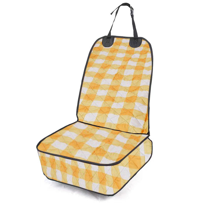 Oxford Cloth Pet Car Coussin étanche à l'eau Lit de chien monté sur véhicule copilote