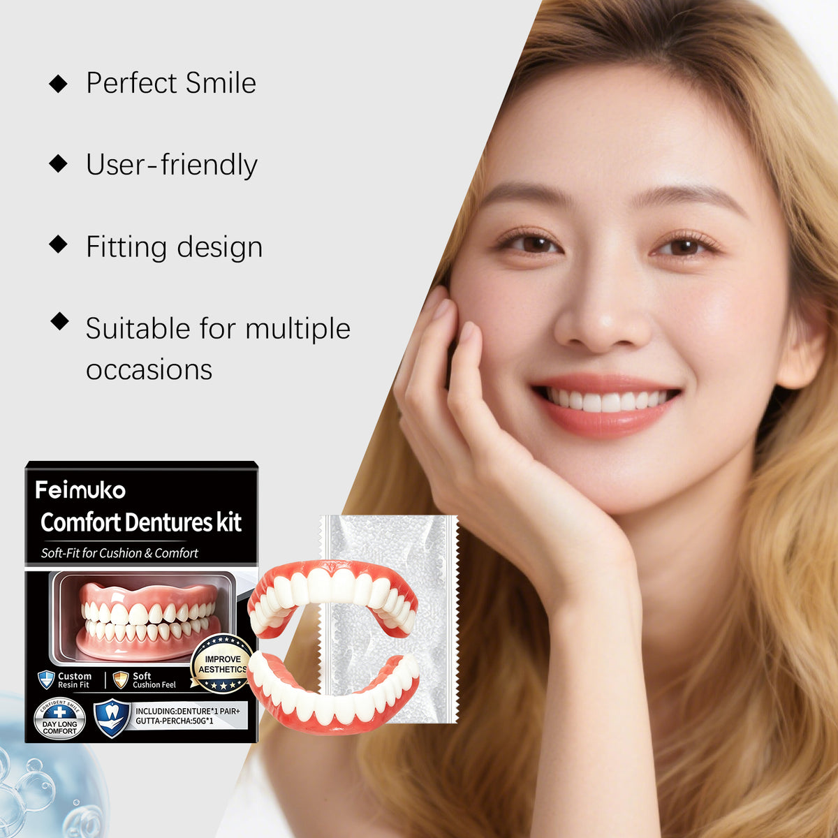 Set de denture confortable