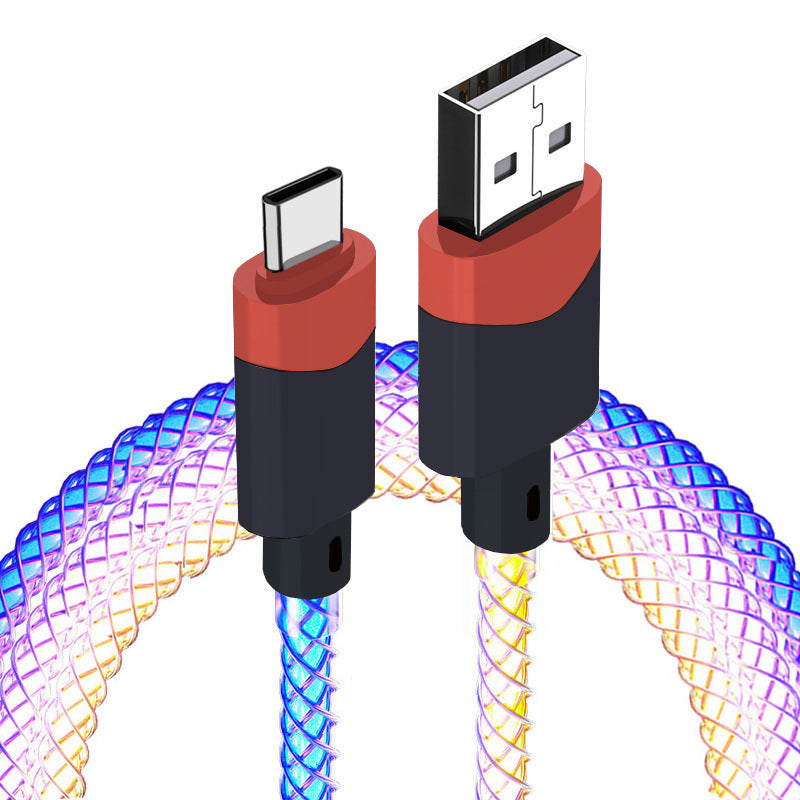 RGB Charge de câble de données couleur magique