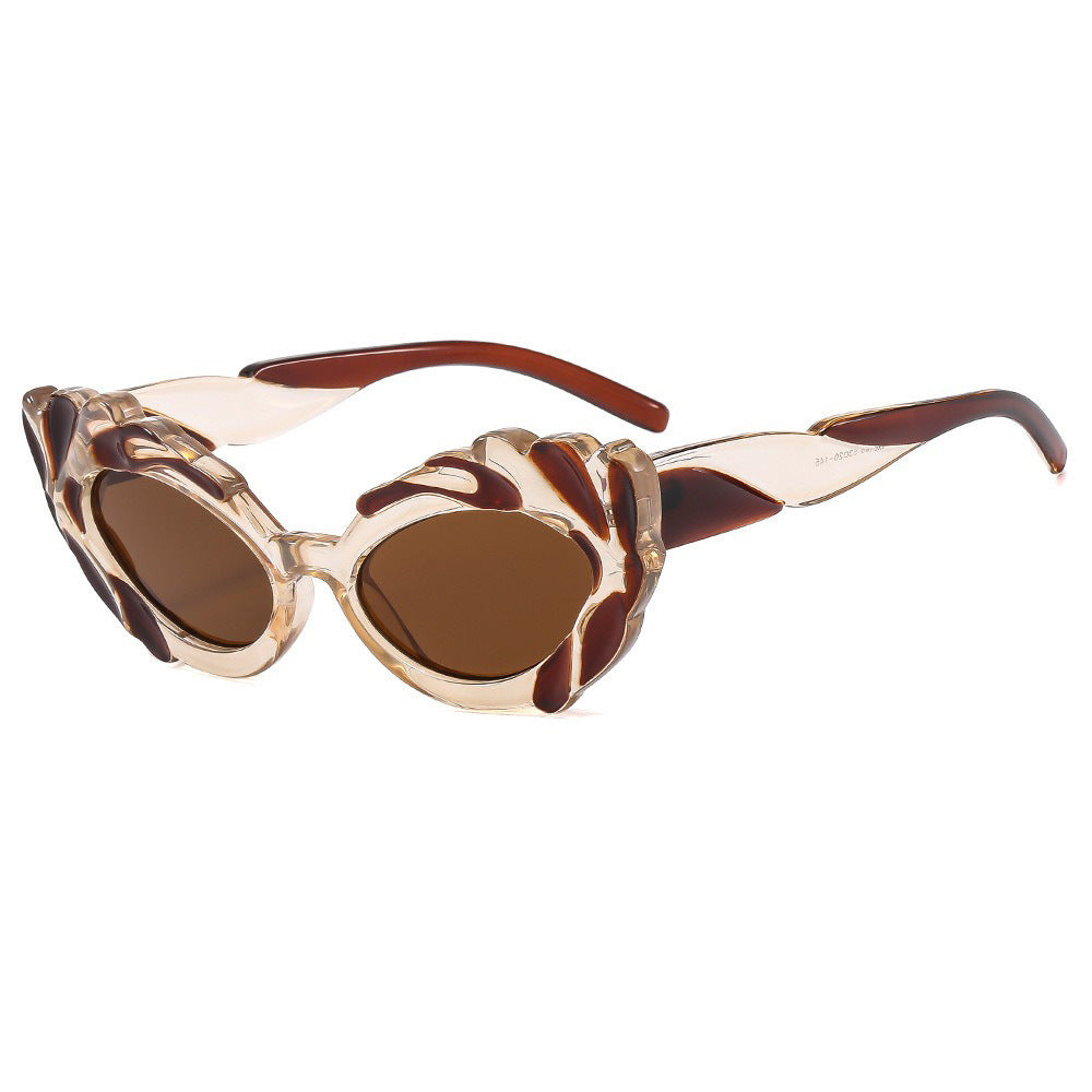 Lunettes de soleil haut de gamme de style ludique