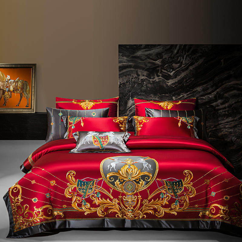 Brocade Broded Bedding Four-Piece Set