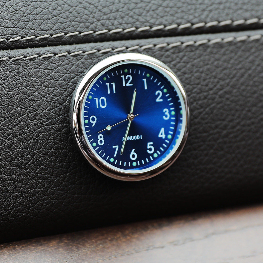 Horloge de voiture 4 Cm en diamètre Horloge électronique Quartz