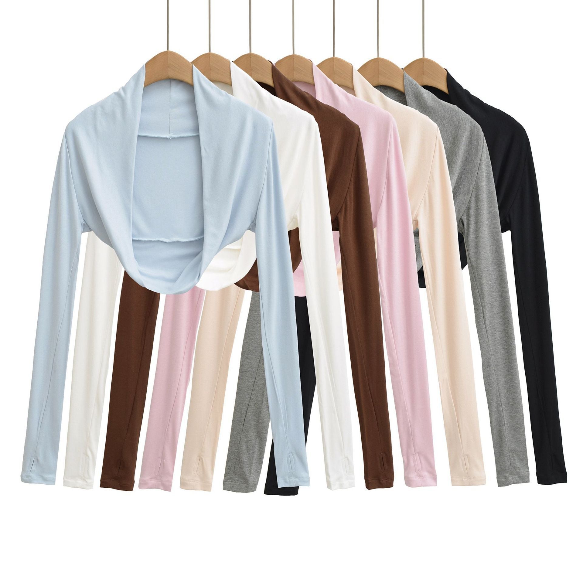 Couvercle court couvre-épaules de protection solaire pièce sans manches Cardigan