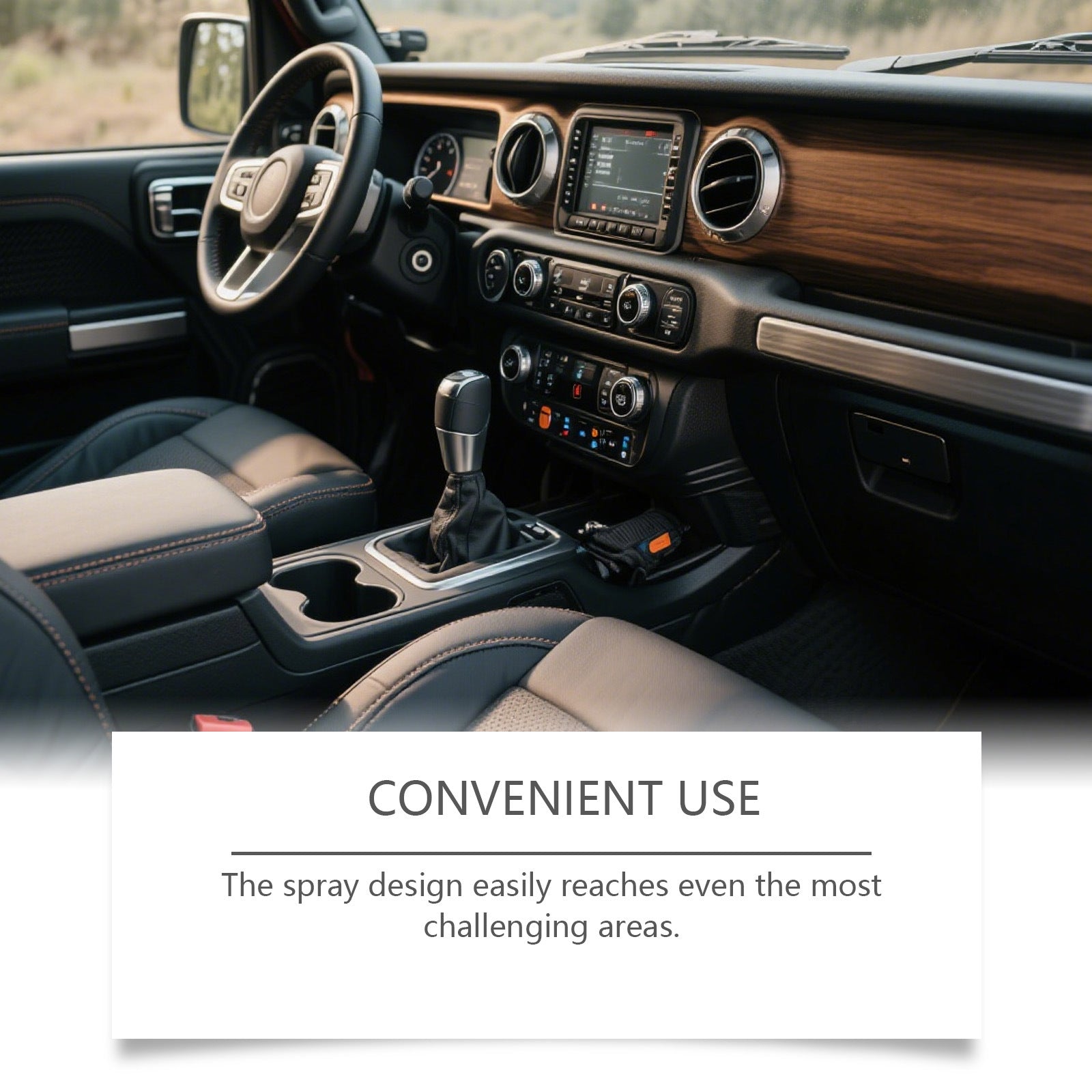 Automobile intérieur Tableau de bord Cuir et panneau de porte Rénovation et entretien en plastique