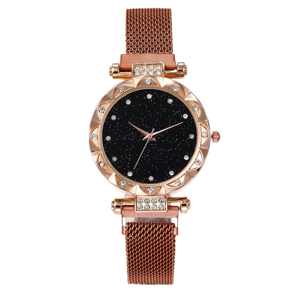 Ensemble de bracelets magnétiques pour femmes Montre à quartz